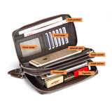 Portefeuille homme Baellerry | Baellerry portefeuille PU cuir | Pochette homme grande capacité | Portefeuille zippé homme | Portefeuille homme à dragonne | Sac à main homme élégant | Portefeuille business homme | Portefeuille homme solide | Portefeuille homme luxe PU | Portefeuille homme style pro