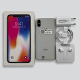 Smartphone iPhone X | Apple iPhone X débloqué | iPhone X 3 Go RAM | iPhone X 64 Go stockage | iPhone X 256 Go ROM | iPhone X Hexa Core | iPhone X Face ID | iPhone X appareil photo 12 MP | iPhone X original | Téléphone Apple iPhone X