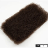 Cheveux brésiliens Remy Afro crépus bouclés en vrac cheveux humains pour tressage DreadLock 50 g/pc extensions de cheveux serrures naturelles Crochet torsion