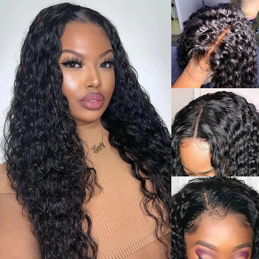 Perruque 30" lace front waves | Perruque 13x4 transparente | Perruque water wave 30 pouces | Perruque 4x4 closure cheveux | Perruque 13x4 lace front | Perruque waves 30 pouces | Perruque lace front 30" | Perruque 4x4 closure wave | Perruque cheveux humains | Perruque lace front wave