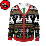 Pull de Noël drôle pour hommes version Y-Couple