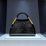 Sac à main imprimé crocodile Cirhide pour femme, Notification de marque de créateur de luxe, Haute qualité, Mode, Nouveau, Vente chaude