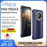 Ticktock E smartphone double écran | Ticktock E batterie 6000mAh | Ticktock E écran 6,5 pouces | Ticktock E Android 12 | Ticktock E 4GB 64GB | Ticktock E charge 20W | Unihertz Ticktock E déverrouillé | Ticktock E robuste et puissant | Ticktock E téléphone Android | Ticktock E rapide et durable