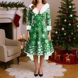 Robe d’hiver de Noël femme style décontracté