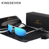 KINGSEVEN nouvelle mode hommes lunettes de soleil de haute qualité en aluminium de luxe rétro fonctionnel lunettes femmes pilote accessoire lunettes