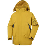 Manteau imperméable imperméable d'extérieur pour hommes, veste de pluie légère avec capuche, coupe-vent Softshell pour randonnée voyage fermeture éclair Streetwear