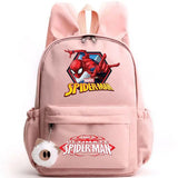 Sac à dos Spider-Man pour enfants | Cartable Spider-Man | Sac à dos de voyage Spider-Man | Sac décontracté Spider-Man | Sac à dos Spider-Man pour filles | Sac Spider-Man pour garçons | Sac à dos Spider-Man pour adolescents | Sac Spider-Man oreilles de lapin | Sac à dos Spider-Man | Sac de voyage Spider-Man
