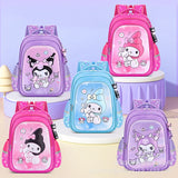 Cartable Kuromi | Sac à dos Sanrio | Sac dessin animé Melody | Sac à dos scolaire pour filles | Joli sac étudiant | Cartable école primaire | Sac Kuromi Sanrio | Sac à dos dessin animé pour enfants | Cartable Melody | Sac à dos pour étudiante fille