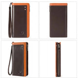 Portefeuille business cuir rétro | Portefeuille long cuir véritable | Portefeuille cuir grande capacité | Portefeuille zippé homme RFID | Portefeuille cuir anti-vol RFID | Sac à main cuir homme élégant | Portefeuille homme vintage cuir | Portefeuille cuir premium zippé | Portefeuille cuir homme sécurisé | Portefeuille cuir authentique homme