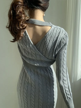 Robe tricot femme hiver | Robe moulante manches longues | Robe pull femme maxi | Robe vintage oversize femme | Robe longue hiver élégante | Robe tricotée soirée automne | Robe maxi col rond femme | Robe chaude moulante femme | Robe d’hiver chic femme | Robe longue tricot oversize