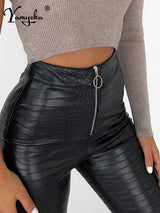 Pantalon en cuir noir taille haute pour femme | Leggings noirs en PU sexy pour femme | Pantalon en cuir style Y2K streetwear | Pantalon gothique en cuir pour femme | Pantalon PU taille haute à la mode | Pantalon en cuir sexy pour femme 2025 | Pantalon crayon en simili cuir noir | Pantalon en cuir streetwear pour femme | Leggings en cuir PU style Y2K | Pantalon en cuir style gothique décontracté