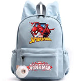 Sac à dos Spider-Man pour enfants | Cartable Spider-Man | Sac à dos de voyage Spider-Man | Sac décontracté Spider-Man | Sac à dos Spider-Man pour filles | Sac Spider-Man pour garçons | Sac à dos Spider-Man pour adolescents | Sac Spider-Man oreilles de lapin | Sac à dos Spider-Man | Sac de voyage Spider-Man