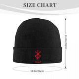 Bonnet fin Berserk pour hommes et femmes, bonnets chauds, casquettes Skullies Hip Hop, automne, printemps