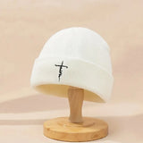 Bonnets Gothiques pour Homme et Femme, Gothique, Punk, Garde au Chaud, 100% Coton, à la Mode, Collection Hiver