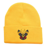 Umbreon Anime tricot bonnets chapeau hommes femmes couleur unie qualité casquette mignon décontracté chaud chapeaux mode polyvalent unisexe casquettes cadeau