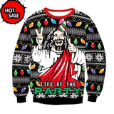 Pull de Noël drôle pour hommes motif Climax