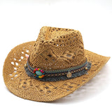 Chapeau cowboy paille homme | Chapeau western plage unisexe | Chapeau soleil style cowboy | Chapeau western été fait main | Chapeau paille bord relevé | Chapeau soleil cowboy été | Chapeau western protection UV | Chapeau style cowboy fête plage | Chapeau cowboy unisexe été | Chapeau de paille été homme femme