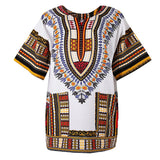 Robe dashiki unisexe coton | Haut dashiki africain coloré | Robe imprimé africain unisexe | Tunique dashiki coton unique | Robe dashiki multicolore adulte | Haut africain coton unisexe | Robe dashiki grande taille | Tunique africaine colorée | Robe unisexe coton imprimé | Haut dashiki mode africaine
