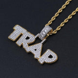 Collier chaîne Ice Out | Pendentif lettre trap design | Collier hip hop tendance | Bijoux trap personnalité | Collier mode hip hop | Chaîne trap style urbain | Pendentif lettre stylé | Collier mode homme femme | Bijoux trap fashion | Chaîne hip hop tendance