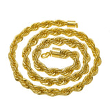 Collier or jaune 18K | Collier maille torsadée | Collier plaqué or femme | Bijou or jaune 18 carats | Collier charme or jaune | Collier élégant femme | Chaîne torsadée or 18K | Collier mode plaqué or | Collier fin or jaune | Collier tendance 18K