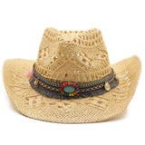 Chapeau cowboy paille homme | Chapeau western plage unisexe | Chapeau soleil style cowboy | Chapeau western été fait main | Chapeau paille bord relevé | Chapeau soleil cowboy été | Chapeau western protection UV | Chapeau style cowboy fête plage | Chapeau cowboy unisexe été | Chapeau de paille été homme femme