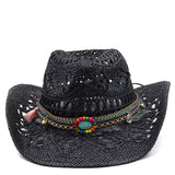 Chapeau cowboy paille homme | Chapeau western plage unisexe | Chapeau soleil style cowboy | Chapeau western été fait main | Chapeau paille bord relevé | Chapeau soleil cowboy été | Chapeau western protection UV | Chapeau style cowboy fête plage | Chapeau cowboy unisexe été | Chapeau de paille été homme femme