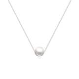 Pendentif perle Akoya argent | Collier perle de culture argent | Bijou perle Akoya femme | Pendentif argent massif perle | Collier perle naturelle Akoya | Bijou argent perle de culture | Pendentif femme perle Akoya | Collier perle ronde argent | Bijou argent massif perle | Pendentif perle élégante femme