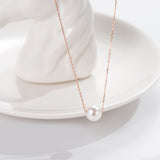 Pendentif perle Akoya argent | Collier perle de culture argent | Bijou perle Akoya femme | Pendentif argent massif perle | Collier perle naturelle Akoya | Bijou argent perle de culture | Pendentif femme perle Akoya | Collier perle ronde argent | Bijou argent massif perle | Pendentif perle élégante femme