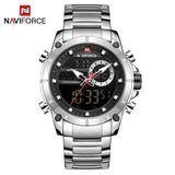 Montre homme militaire NAVIFORCE | Montre sport homme étanche | Montre quartz homme or | Montre NAVIFORCE double affichage | Montre acier homme sportive | Montre militaire homme waterproof | Montre homme quartz or NAVIFORCE | Montre sport étanche NAVIFORCE | Montre homme style militaire | Montre NAVIFORCE 9163 homme