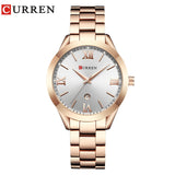 Montre femme CURREN or | Montre bracelet acier femme | Montre élégante dorée femme | Montre femme créative or | Montre féminine acier doré | Montre CURREN pour femme | Montre femme luxe or | Montre bracelet femme mode | Montre femme design CURREN | Montre femme tendance or