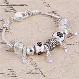 Bracelet femme cristal rose ZOSHI