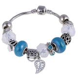 Bracelet femme cristal rose ZOSHI