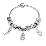 Bracelet femme cristal rose ZOSHI