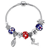 Bracelet femme cristal rose ZOSHI