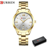 Montre femme CURREN or | Montre bracelet acier femme | Montre élégante dorée femme | Montre femme créative or | Montre féminine acier doré | Montre CURREN pour femme | Montre femme luxe or | Montre bracelet femme mode | Montre femme design CURREN | Montre femme tendance or