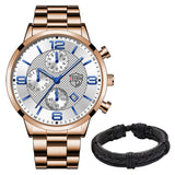 Montre homme luxe | Montre quartz acier | Montre bracelet sport | Montre homme élégante | Montre acier inoxydable | Montre homme calendrier | Montre business homme | Montre sportive homme | Relogio masculino | Montre homme tendance