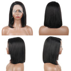 Perruque bob 4x4 | Perruque closure lace 4x4 | Perruque bob cheveux humains | Perruque droite brésilienne | Perruque bob Remy femme | Perruque pre-plucked bob | Perruque HD lace bob | Perruque brésilienne 4x4 | Perruque raie au milieu | Perruque courte droite femme