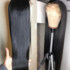 Perruque lace front 30 pouces | Perruque lace front 32 pouces | Perruque cheveux humains lisse | Perruque noire naturelle 30" | Perruque cheveux naturels 32" | Perruque droite cheveux humains | Perruque Allove cheveux humains | Perruque lace front naturelle | Perruque longue noire lisse | Perruque cheveux humains 30-32"