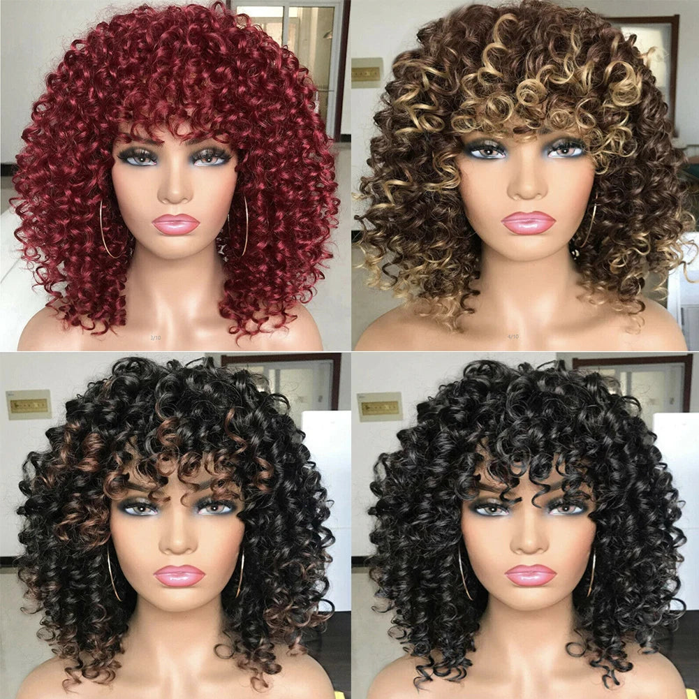 Perruque bouclée brésilienne | Perruque cheveux humains courte | Perruque bouclée sans colle | Perruque femme courte | Perruque cosplay facile | Perruque naturelle bouclée | Perruque cheveux naturels | Perruque courte ondulée | Perruque brésilienne naturelle | Perruque bouclée mode