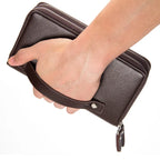Portefeuille homme Baellerry | Baellerry portefeuille PU cuir | Pochette homme grande capacité | Portefeuille zippé homme | Portefeuille homme à dragonne | Sac à main homme élégant | Portefeuille business homme | Portefeuille homme solide | Portefeuille homme luxe PU | Portefeuille homme style pro