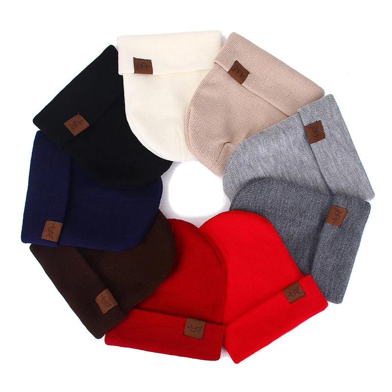 Bonnet unisexe URGENTMAN bonnet tricoté côté