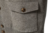 Autumn and Winter New Men's Jacket Cardigan High Quality Business Casual Solid Color Sweater Men