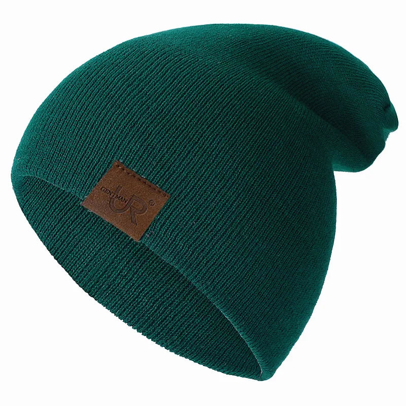 Bonnet unisexe URGENTMAN bonnet tricoté côté
