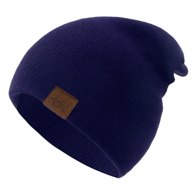 Bonnet unisexe URGENTMAN bonnet tricoté côté