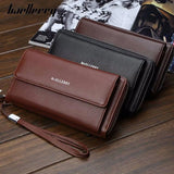 Portefeuille homme luxe cuir PU | Portefeuille homme gravé prénom | Portefeuille homme grande capacité | Clutch homme cuir avec dragonne | Portefeuille homme zippé élégant | Porte-monnaie homme business cuir | Portefeuille homme solide pratique | Portefeuille homme à fermeture zip | Portefeuille homme PU personnalisé | Portefeuille homme avec poignée