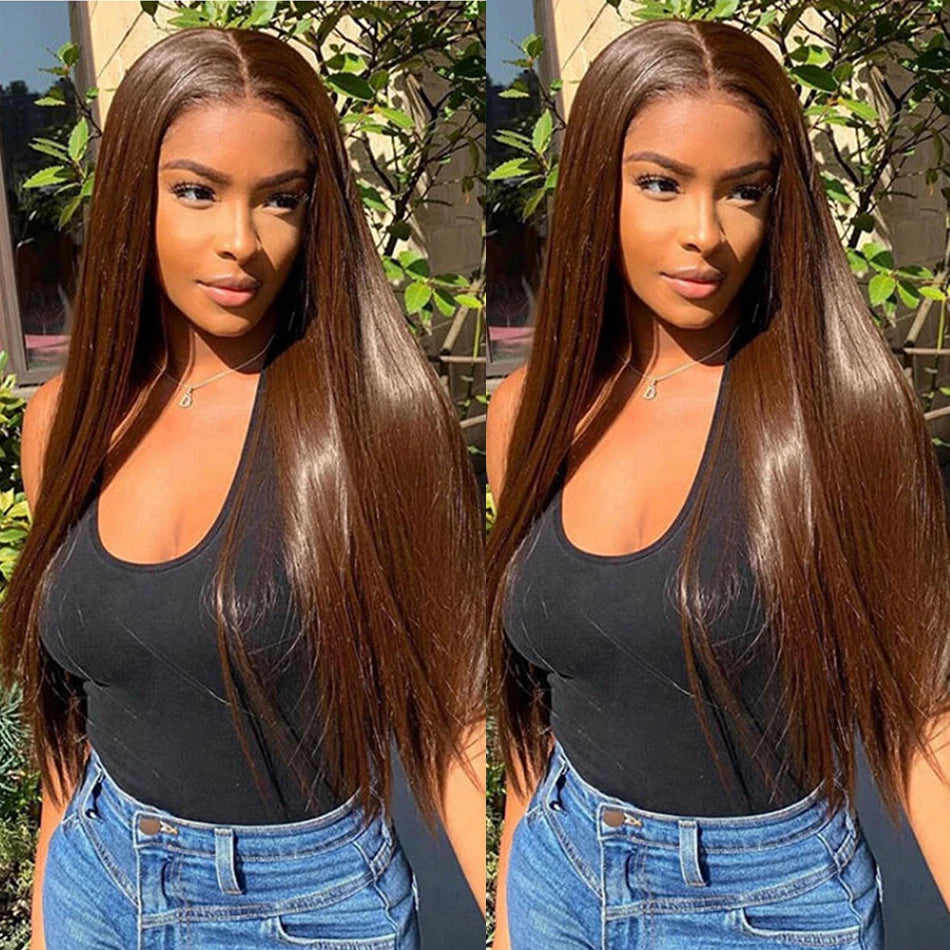 Perruque indienne cheveux lisses | Perruque brun chocolat HD | Perruque 13x4 cheveux naturels | Perruque cheveux lisses indienne | Perruque qualité supérieure HD | Perruque indienne 13x4 HD | Perruque cheveux naturels bruns | Perruque HD brun chocolat | Perruque lisse 13x4 naturelle | Perruque indienne haute qualité