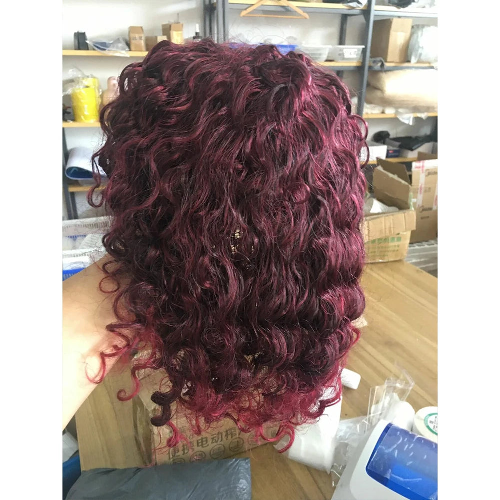 Perruque bouclée brésilienne | Perruque cheveux humains courte | Perruque bouclée sans colle | Perruque femme courte | Perruque cosplay facile | Perruque naturelle bouclée | Perruque cheveux naturels | Perruque courte ondulée | Perruque brésilienne naturelle | Perruque bouclée mode