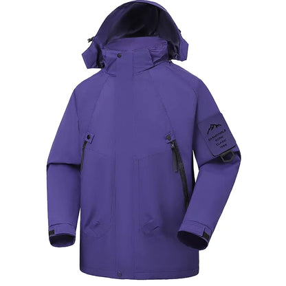 Manteau imperméable imperméable d'extérieur pour hommes, veste de pluie légère avec capuche, coupe-vent Softshell pour randonnée voyage fermeture éclair Streetwear
