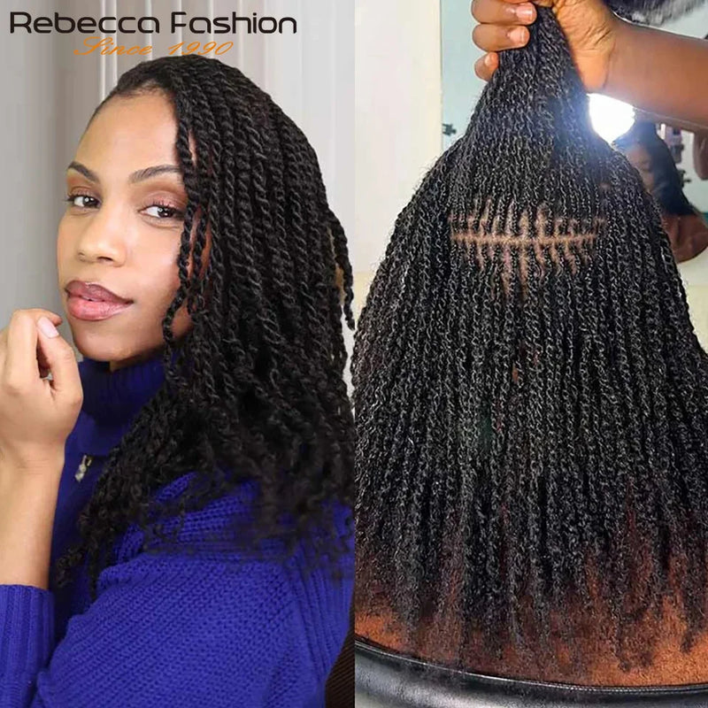 Cheveux brésiliens Remy Afro crépus bouclés en vrac cheveux humains pour tressage DreadLock 50 g/pc extensions de cheveux serrures naturelles Crochet torsion
