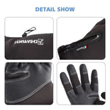 gants chauds d'hiver TRALOW vue avant